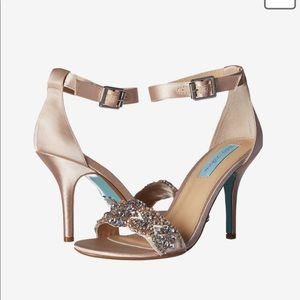 Blue by Betsey Johnson Gina Wedding Heels
